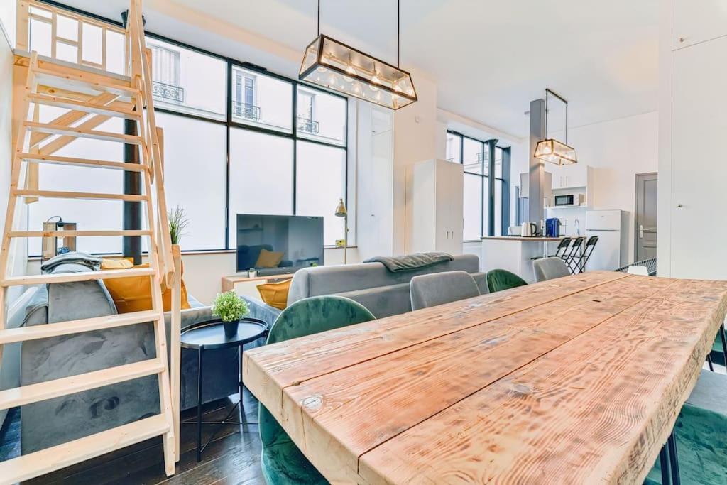 Renovated Design Apartment In Montparnasse Paris Exterior foto